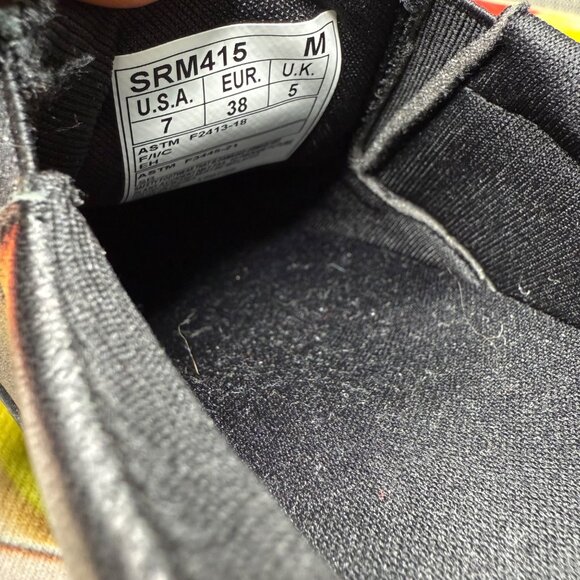 SR Max Womens Size 7 Black Albany Max Trax Leather Slip Resistant Loafer Shoes - Picture 6 of 8